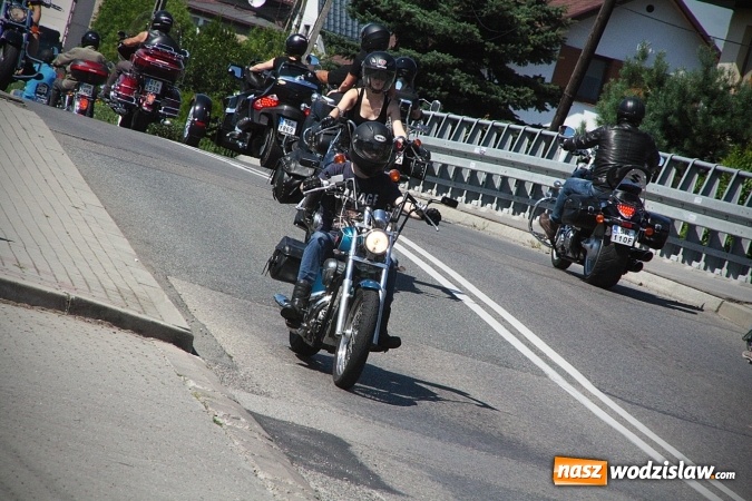 Zdjęcie w galerii na portalu naszwodzislaw.com: Ponad 350 motocyklistów na zlocie w Skrbeńsku wiadomości z regionu