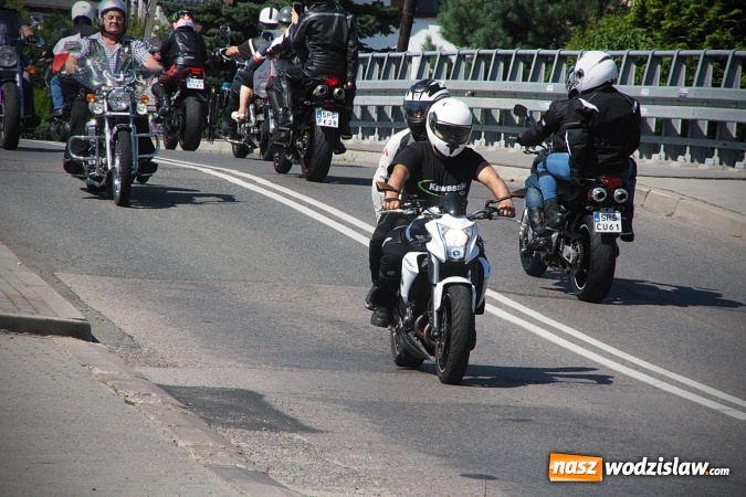 Zdjęcie w galerii na portalu naszwodzislaw.com: Ponad 350 motocyklistów na zlocie w Skrbeńsku wiadomości z regionu