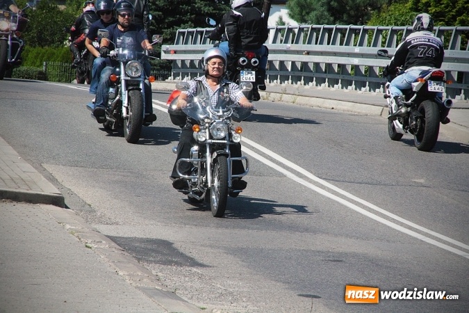 Zdjęcie w galerii na portalu naszwodzislaw.com: Ponad 350 motocyklistów na zlocie w Skrbeńsku wiadomości z regionu