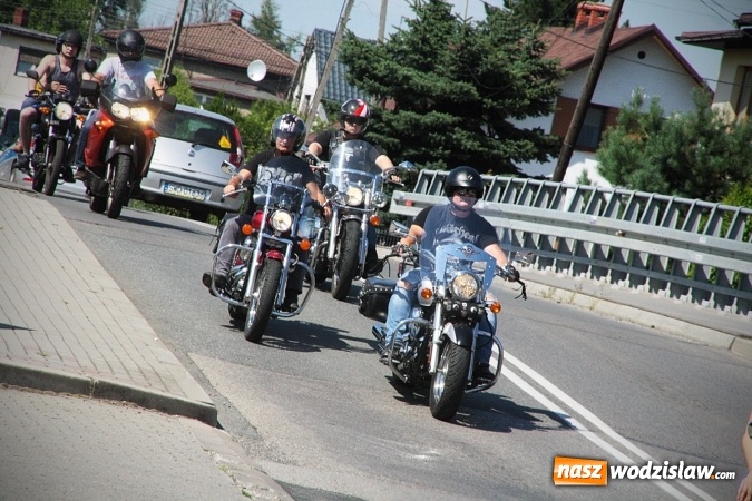 Zdjęcie w galerii na portalu naszwodzislaw.com: Ponad 350 motocyklistów na zlocie w Skrbeńsku wiadomości z regionu