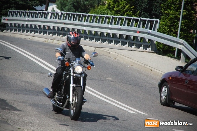 Zdjęcie w galerii na portalu naszwodzislaw.com: Ponad 350 motocyklistów na zlocie w Skrbeńsku wiadomości z regionu