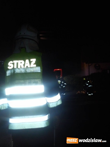 Zdjęcie w galerii na portalu naszwodzislaw.com: Pożar na Rydułtowskiej w Radlinie. Z płonącego budynku wyniesiono kota wiadomości z regionu