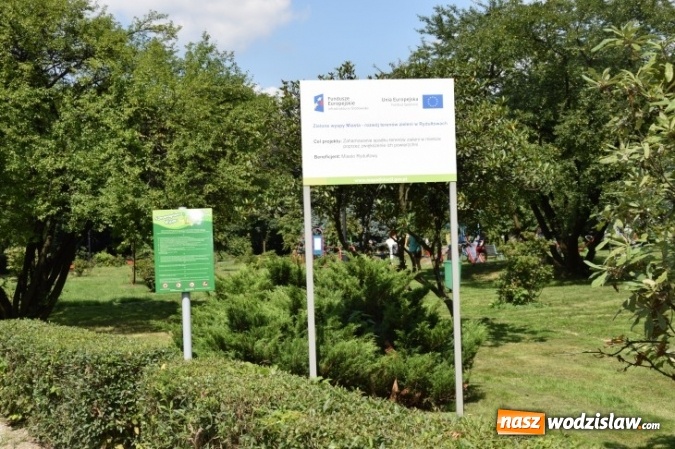 Zdjęcie w galerii na portalu naszwodzislaw.com: Cztery zielone wyspy w Rydułtowach. Dwie są już ukończone! wiadomości z regionu