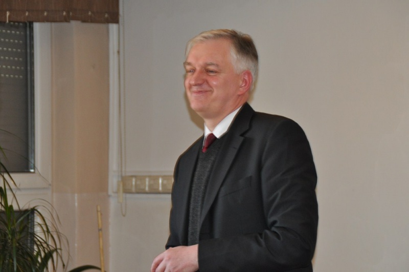 Zdjęcie w galerii na portalu naszwodzislaw.com: Jarosław Gowin w Wodzisławiu  wiadomości z regionu