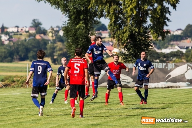 Zdjęcie w galerii na portalu naszwodzislaw.com: Polonia Marklowice nie sprostała Naprzodowi Borucin wiadomości z regionu