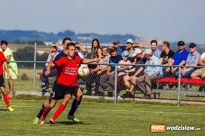 Zdjęcie w galerii na portalu naszwodzislaw.com: Polonia Marklowice nie sprostała Naprzodowi Borucin wiadomości z regionu