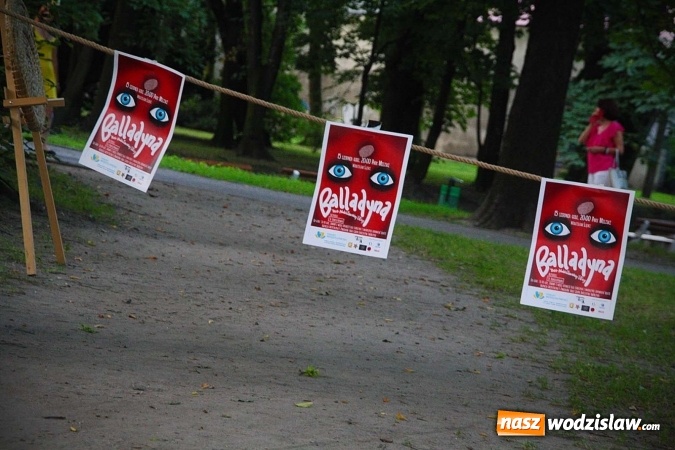 Zdjęcie w galerii na portalu naszwodzislaw.com: Dramat o żądzy władzy i złu. W wodzisławskim parku wystawili Balladynę  wiadomości z regionu