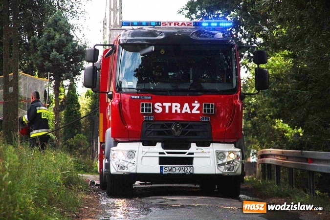 Zdjęcie w galerii na portalu naszwodzislaw.com: Kolejny pożar niedaleko Pszowa. W Rzuchowie paliło się ściernisko wiadomości z regionu
