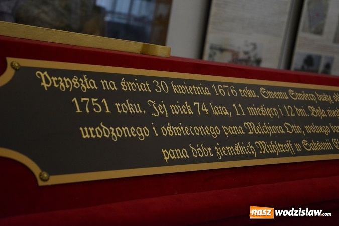 Zdjęcie w galerii na portalu naszwodzislaw.com: Zofia Eleonora von Bodenhausen bohaterką najnowszej wystawy w wodzisławskim Muzeum wiadomości z regionu