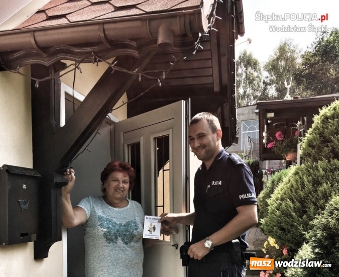 Zdjęcie w galerii na portalu naszwodzislaw.com: Dzielnicowi wychodzą z apelem do mieszkańców  wiadomości z regionu