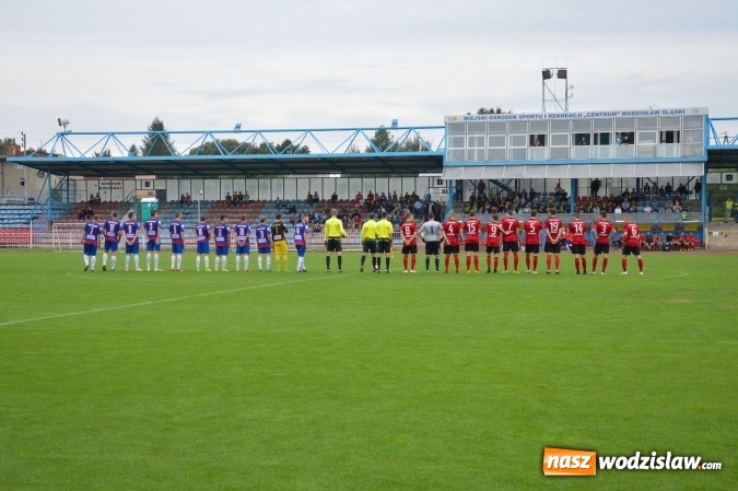 Zdjęcie w galerii na portalu naszwodzislaw.com: Remis na Bogumińskiej. Podział punktów między Odrą Wodzisław i Czyżowicami wiadomości z regionu
