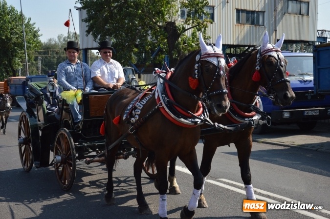Zdjęcie w galerii na portalu naszwodzislaw.com: Ulicami Radlina przejechał barwny korowód dożynkowy wiadomości z regionu