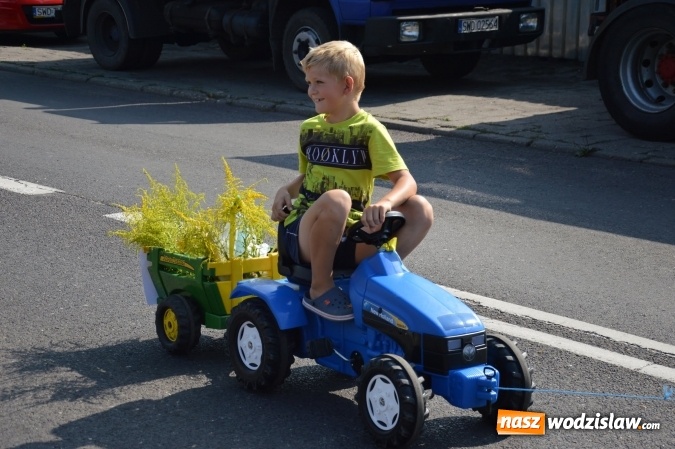 Zdjęcie w galerii na portalu naszwodzislaw.com: Ulicami Radlina przejechał barwny korowód dożynkowy wiadomości z regionu