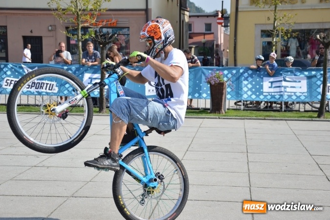 Zdjęcie w galerii na portalu naszwodzislaw.com: Eliminacje do niedzielnych finałów MTBstunt wiadomości z regionu