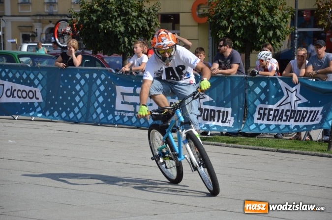 Zdjęcie w galerii na portalu naszwodzislaw.com: Eliminacje do niedzielnych finałów MTBstunt wiadomości z regionu