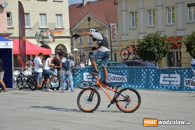 Zdjęcie w galerii na portalu naszwodzislaw.com: Eliminacje do niedzielnych finałów MTBstunt wiadomości z regionu