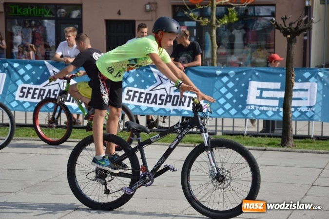 Zdjęcie w galerii na portalu naszwodzislaw.com: Eliminacje do niedzielnych finałów MTBstunt wiadomości z regionu