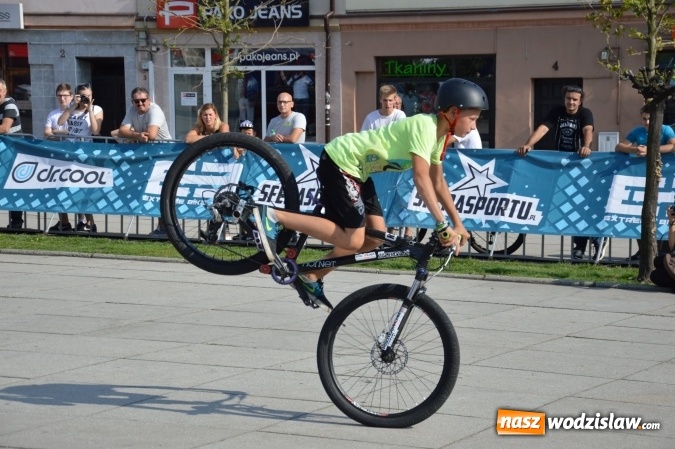 Zdjęcie w galerii na portalu naszwodzislaw.com: Eliminacje do niedzielnych finałów MTBstunt wiadomości z regionu