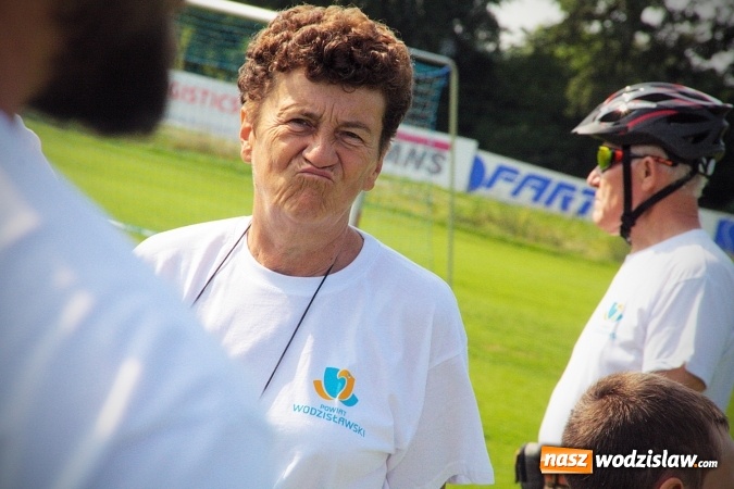Zdjęcie w galerii na portalu naszwodzislaw.com: Około 600 rowerzystów na drogach naszego powiatu. Wystartował kolejny rajd  wiadomości z regionu