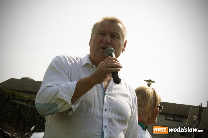 Zdjęcie w galerii na portalu naszwodzislaw.com: Około 600 rowerzystów na drogach naszego powiatu. Wystartował kolejny rajd  wiadomości z regionu