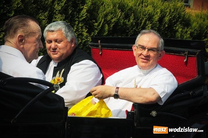 Zdjęcie w galerii na portalu naszwodzislaw.com: Plon niesiemy, plon. W gospodarza dom. Dożynki w Marklowicach  wiadomości z regionu