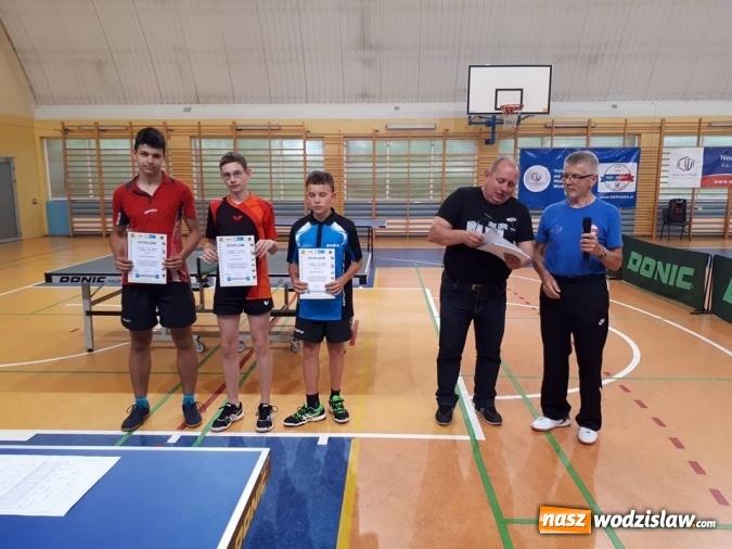 Zdjęcie w galerii na portalu naszwodzislaw.com: III Turniej XXVII Grand Prix Wodzisławia Śląskiego w tenisie stołowym rozegrany  wiadomości z regionu