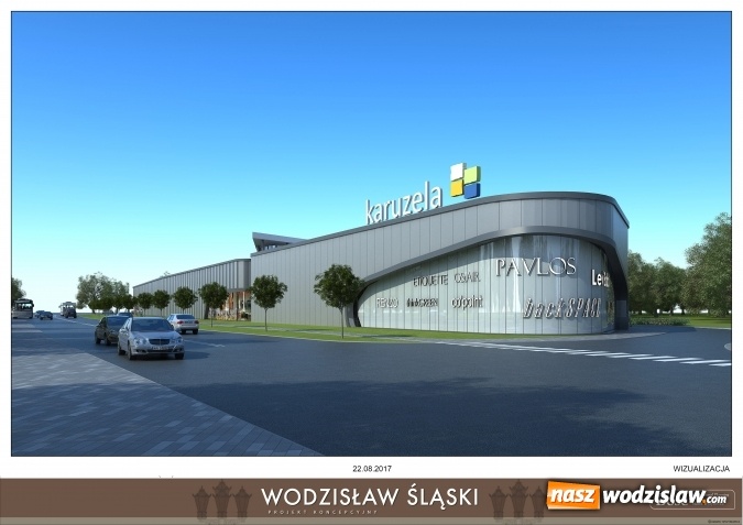 Zdjęcie w galerii na portalu naszwodzislaw.com: Galerię Karuzela czeka rozbudowa. Finał w przyszłym roku. WIZUALIZACJE  wiadomości z regionu