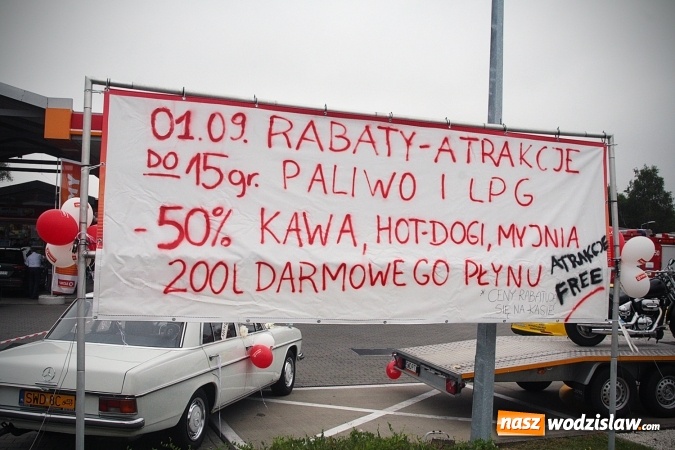 Zdjęcie w galerii na portalu naszwodzislaw.com: Przy Witosa 24 powitano nową markę paliwową. Circle K zastąpiła Statoil  wiadomości z regionu