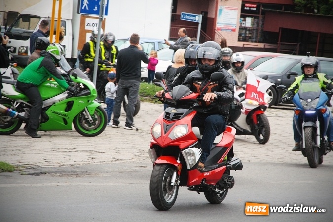 Zdjęcie w galerii na portalu naszwodzislaw.com: Polsko-Czeski Zlot Motocyklowy w Pszowie. ZDJĘCIA Z PARADY  wiadomości z regionu