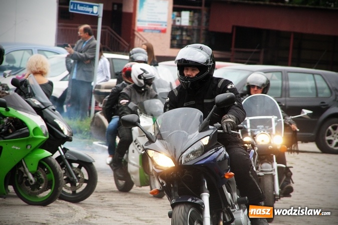 Zdjęcie w galerii na portalu naszwodzislaw.com: Polsko-Czeski Zlot Motocyklowy w Pszowie. ZDJĘCIA Z PARADY  wiadomości z regionu