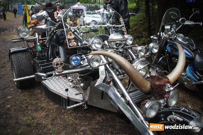 Zdjęcie w galerii na portalu naszwodzislaw.com: Zlot motocyklowy w Pszowie. Impreza na starej strzelnicy  wiadomości z regionu