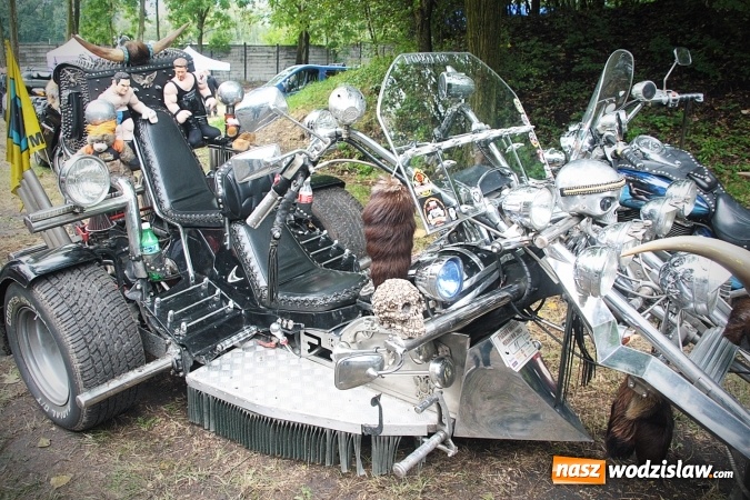Zdjęcie w galerii na portalu naszwodzislaw.com: Zlot motocyklowy w Pszowie. Impreza na starej strzelnicy  wiadomości z regionu