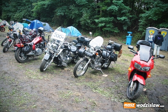 Zdjęcie w galerii na portalu naszwodzislaw.com: Zlot motocyklowy w Pszowie. Impreza na starej strzelnicy  wiadomości z regionu