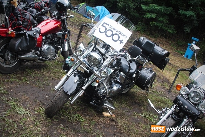 Zdjęcie w galerii na portalu naszwodzislaw.com: Zlot motocyklowy w Pszowie. Impreza na starej strzelnicy  wiadomości z regionu