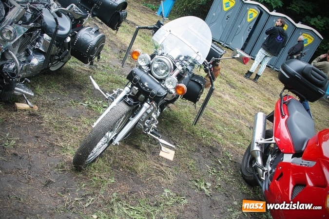 Zdjęcie w galerii na portalu naszwodzislaw.com: Zlot motocyklowy w Pszowie. Impreza na starej strzelnicy  wiadomości z regionu