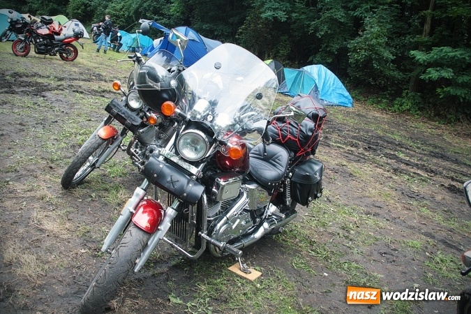 Zdjęcie w galerii na portalu naszwodzislaw.com: Zlot motocyklowy w Pszowie. Impreza na starej strzelnicy  wiadomości z regionu