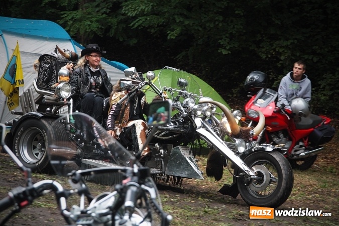Zdjęcie w galerii na portalu naszwodzislaw.com: Zlot motocyklowy w Pszowie. Impreza na starej strzelnicy  wiadomości z regionu
