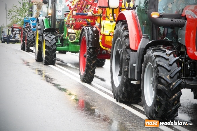 Zdjęcie w galerii na portalu naszwodzislaw.com: Deszczowe dożynki w Połomi  wiadomości z regionu