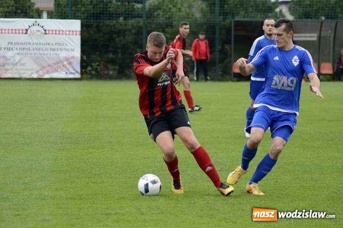 Zdjęcie w galerii na portalu naszwodzislaw.com: Zespół Czyżowic musiał uznać wyższośc Gaszowic wiadomości z regionu