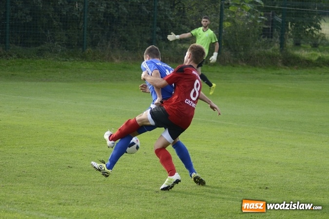 Zdjęcie w galerii na portalu naszwodzislaw.com: Zespół Czyżowic musiał uznać wyższośc Gaszowic wiadomości z regionu