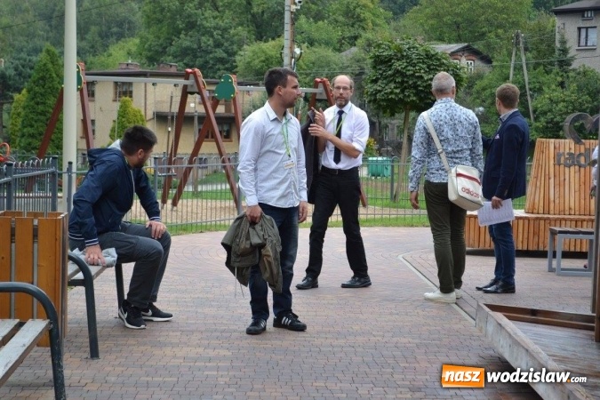 Zdjęcie w galerii na portalu naszwodzislaw.com: Międzynarodowe warsztaty w Radlinie. Goście z całej Europy dyskutowali o centrum wiadomości z regionu