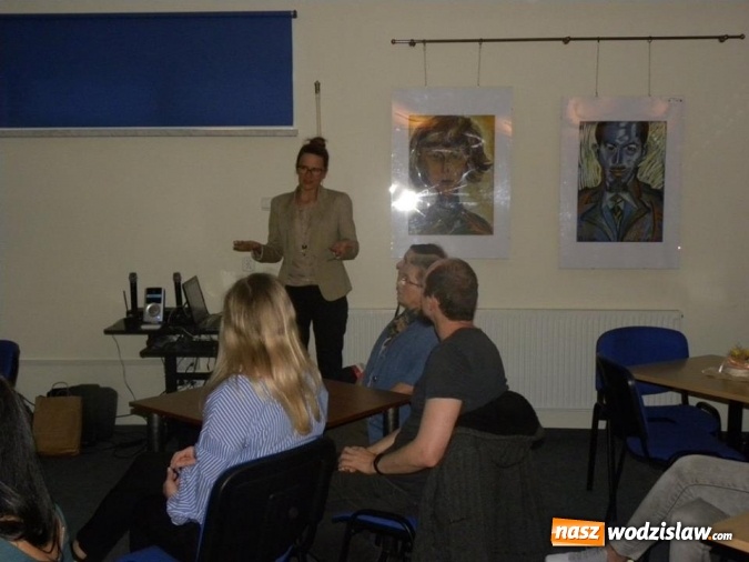 Zdjęcie w galerii na portalu naszwodzislaw.com: O Witkacym w wodzisławskiej Bibliotece  wiadomości z regionu