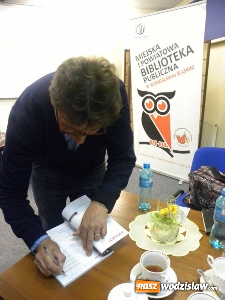 Zdjęcie w galerii na portalu naszwodzislaw.com: O Witkacym w wodzisławskiej Bibliotece  wiadomości z regionu