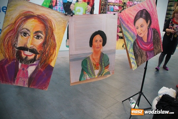 Zdjęcie w galerii na portalu naszwodzislaw.com: Malowali na wzór jednego z najwybitniejszych polskich malarzy. Grupa Artystyczna Pasja z Radlina wystawiła swoje obrazy w Galerii Karuzela  wiadomości z regionu