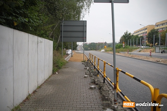 Zdjęcie w galerii na portalu naszwodzislaw.com: Remont ul. Matuszczyka powoli dobiega końca. Kiedy zakończą się prace?  wiadomości z regionu