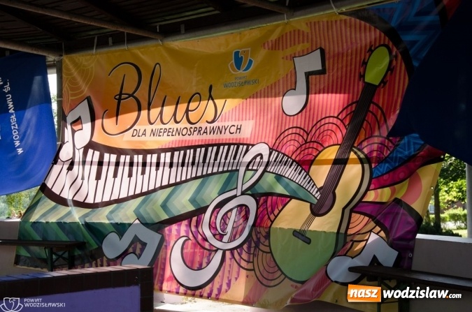 Zdjęcie w galerii na portalu naszwodzislaw.com: Po raz dwunasty niepełnosprawni bawili się w rytmie bluesa wiadomości z regionu