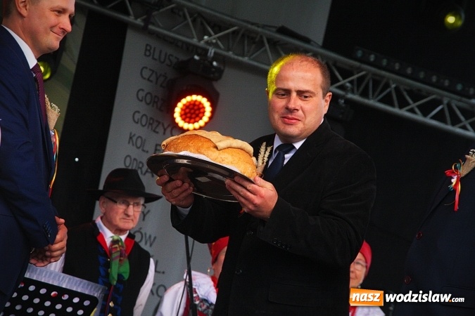 Zdjęcie w galerii na portalu naszwodzislaw.com: Koniec żniw, rolnicy świętują. Gorzyce zamykają maraton dożynkowy. ZDJĘCIA  wiadomości z regionu