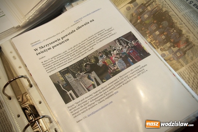 Zdjęcie w galerii na portalu naszwodzislaw.com: Zorganizowano wystawę poświęconą śp. Zbigniewowi Marszałkowskiemu  wiadomości z regionu