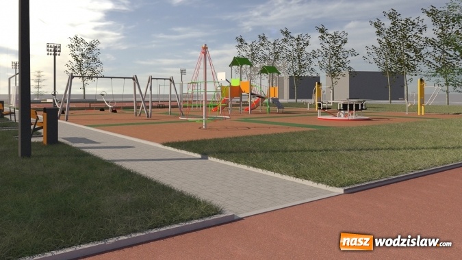 Zdjęcie w galerii na portalu naszwodzislaw.com: Siłownia, boisko i strefa rekreacji – to powstanie przy Kopernika. WIZUALIZACJE  wiadomości z regionu