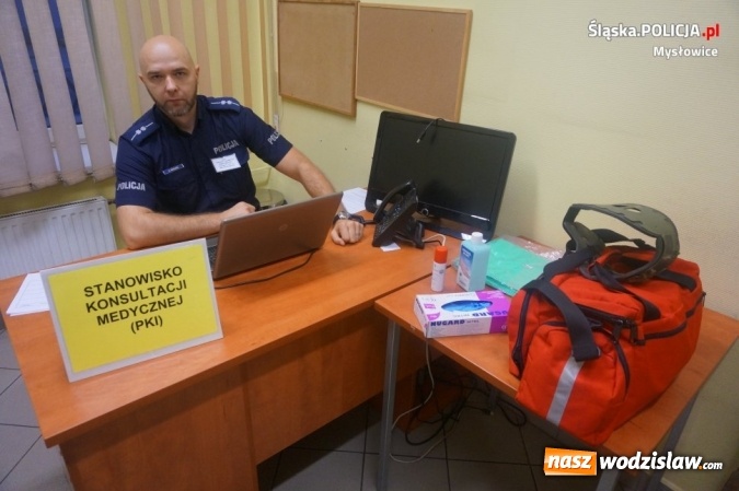 Zdjęcie w galerii na portalu naszwodzislaw.com: Śląska policja sprawdza rezerwy. Ćwiczenia mobilizacyjne EGIDA-17 wiadomości z regionu